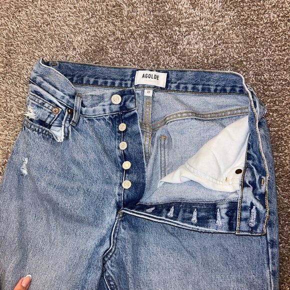 AGOLDE FEN HIGH RISE RELAXED TAPERED JEAN - Picture 4 of 7